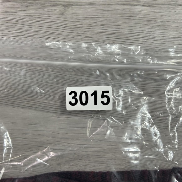 NEW Guess Henley Shirt Mens 2XL Red Marled Short Sleeve Pocket Tee Soft Casual - Picture 10 of 10